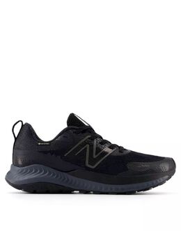 New Balance: Чёрные кроссовки 