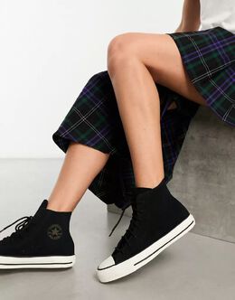 Converse: Чёрные кроссовки  Chuck Taylor All Star