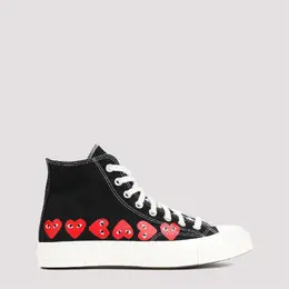 Comme Des Garçons Play: Чёрные кроссовки 