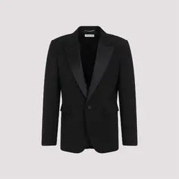 Saint Laurent: Чёрная куртка 