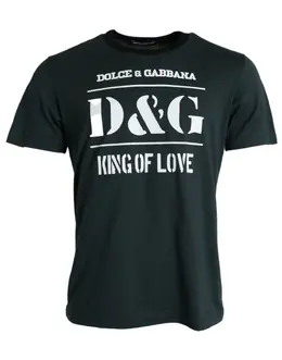 Dolce & gabbana: Голубая футболка  T