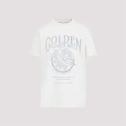 Golden Goose: Белая футболка 