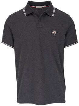 Moncler: Тёмное поло 