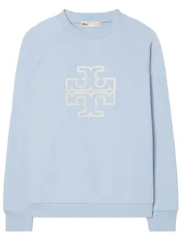 Tory Burch: Хлопковый свитшот  Double T