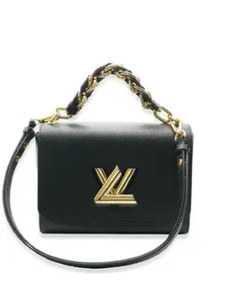 Louis Vuitton Pre-Owned: Чёрная сумка 