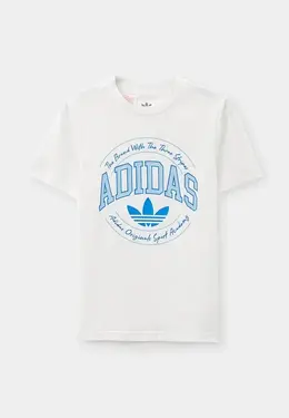 adidas Originals: Белая футболка 