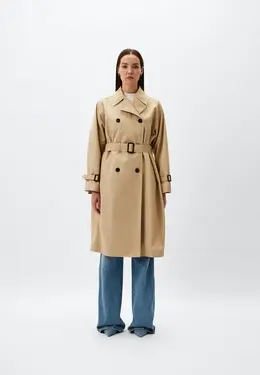 Weekend Max Mara: Бежевый плащ 