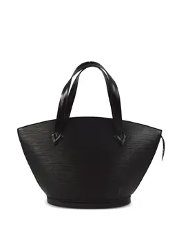 Louis Vuitton Pre-Owned: Чёрная сумка-шоппер 