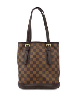 Louis Vuitton Pre-Owned: Коричневая сумка-шоппер 