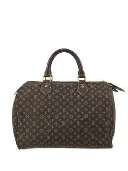 Louis Vuitton Pre-Owned: Коричневая сумка 