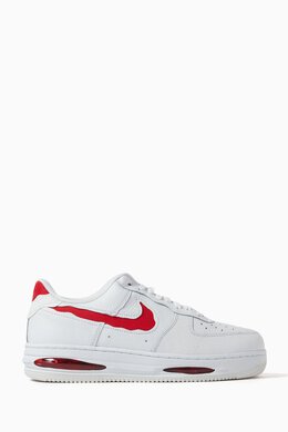 Nike: Красные кроссовки Air Force 1 Low