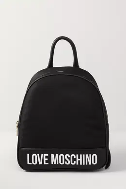 Love Moschino: Чёрный рюкзак 