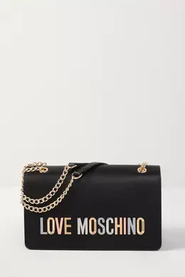 Love Moschino: Чёрная сумка 