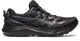 Asics: Чёрные кроссовки 