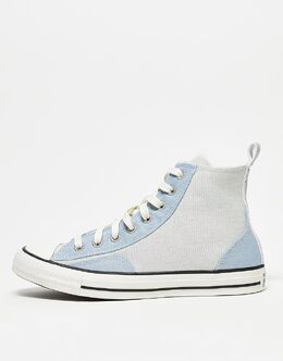 Converse: Синие кроссовки  Chuck Taylor All Star Hi