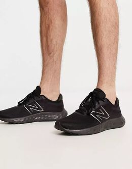 New Balance: Чёрные кроссовки  520