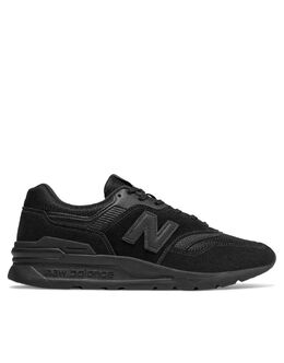 New Balance: Чёрные кроссовки  997H