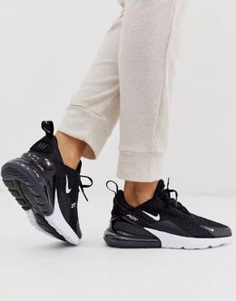 Nike: Чёрные кроссовки  Air Max 270