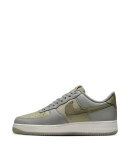 Nike: Зелёные кроссовки  Air Force 1