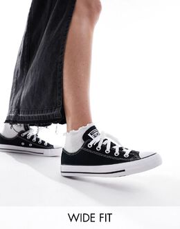 Converse: Чёрные кроссовки  Chuck Taylor All Star Ox