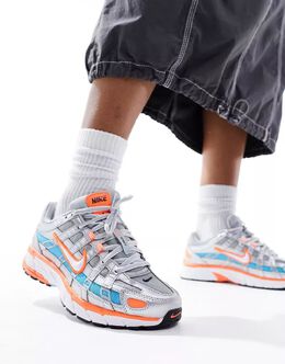 Nike: Оранжевые кроссовки 
