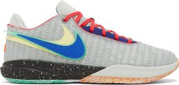 Nike: Серые кроссовки 