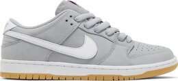 Nike: Серые кроссовки Dunk Low Pro