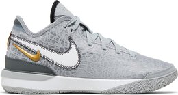 Nike: Серые кроссовки 