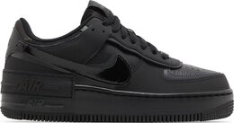 Nike: Чёрные кроссовки  Air Force 1 Shadow