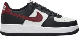 Nike: Чёрные кроссовки  Air Force 1