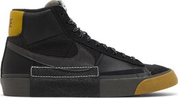 Nike: Чёрные кроссовки  Blazer Mid