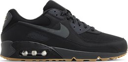 Nike: Чёрные кроссовки  Air Max 90