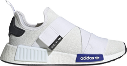 Adidas: Белые кроссовки  NMD_R1