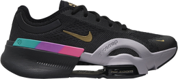 Nike: Чёрные кроссовки  Air Zoom