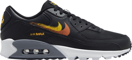 Nike: Чёрные кроссовки  Air Max 90