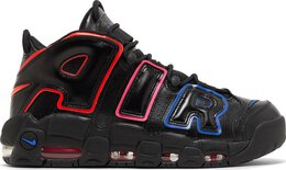 Nike: Чёрные кроссовки  Air More Uptempo