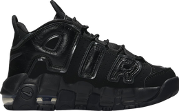 Nike: Чёрные кроссовки  Air More Uptempo