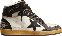 Golden Goose: Чёрные кроссовки  Sky Star