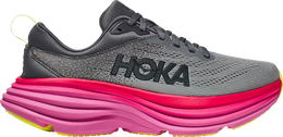 HOKA: Серые кроссовки 