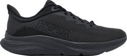 HOKA: Чёрные кроссовки 