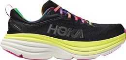 HOKA: Чёрные кроссовки 