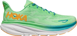 HOKA: Зелёные кроссовки 