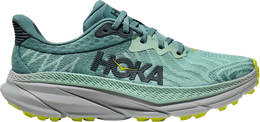 HOKA: Зелёные кроссовки 