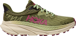 HOKA: Зелёные кроссовки 