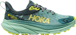 HOKA: Зелёные кроссовки 