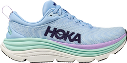 HOKA: Голубые кроссовки 