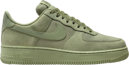 Nike: Зелёные кроссовки  Air Force 1