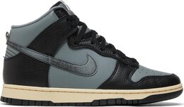 Nike: Зелёные кроссовки  Dunk High