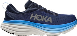 HOKA: Синие кроссовки 