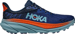 HOKA: Голубые кроссовки 